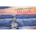 Am Meer macht der Wind die Musik - Postkarte