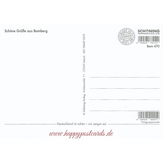 Bamberg - Multi -  Viewcard