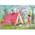 Zum Geburtstag - Kinder mit Buch - Mila Marquis Postkarte