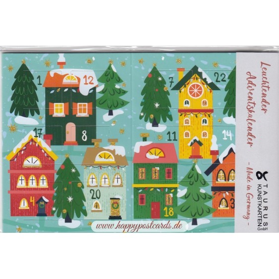 Houses - Luminous Advent calendar
