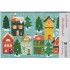 Häuser - Leuchtender Adventskalender