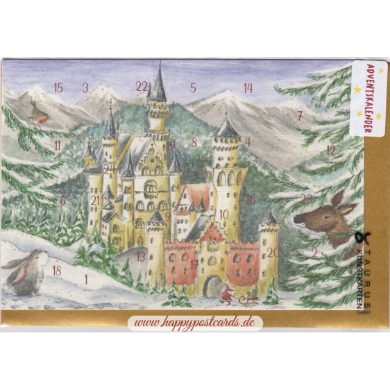 Schloß Neuschwanstein - Adventskalender