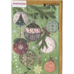 Christbaumkugeln - Adventskalender