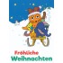 Fröhliche Weihnachten - Sledge Ride - Mouse - Christmas Postcard