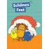 Schönes Fest - Maus, Ente und Elefant mit Nikolausmütze - Maus - Weihnachtskarte