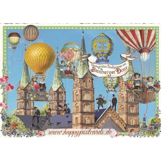 Bamberg - Cathedrale - Tausendschön - Postcard