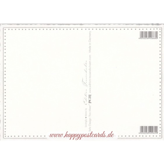 Grüße von der Küste - Tausendschön - Postkarte