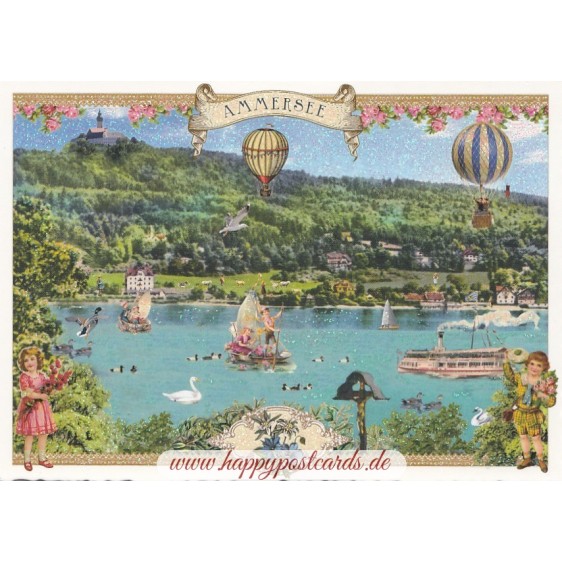 Ammersee - Tausendschön - Postkarte