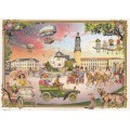 Weimar - Panorama - Tausendschön - Postcard
