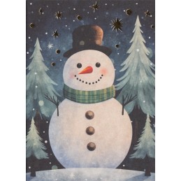 More about Schneemann - Panka Weihnachtskarte