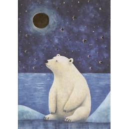 Eisbär - Panka Weihnachtskarte
