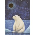 Polar bear - Panka- Christmascard