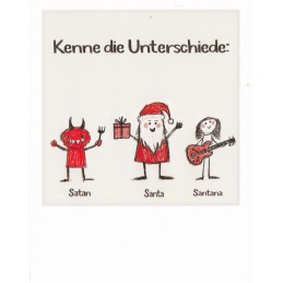 Kenne die Unterschiede - Weihnachtskarte - PolaCard