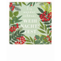 Ein wunderschönes Weihnachtsfest - Christmas PolaCard