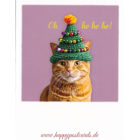 Oh. Ho ho ho! - Christmas PolaCard
