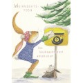 Weihnachtsyoga - Die Weihnachtspost abschicken - Weihnachtskarte