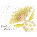 A Heavenly Christmas - Angel - Christmas Postcard
