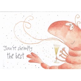 More about You're shrimply the best - Gisela Herberger - Postcard