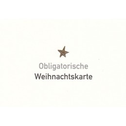 Obligatorische Weihnachtskarte - Christmas Postcard