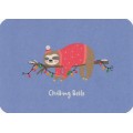 Chilling Bells - Poppies Postcard