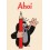 Ahoi - Mole with pen - Mole Postcard