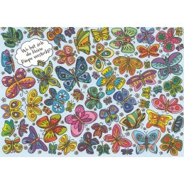 Wo hat sich die kleine Raupe versteckt? - Charis Bartsch - Postcard