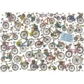 Welche zwei Räder haben einen Platten? - Charis Bartsch - Postcard