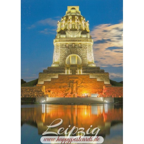 Leipzig - Memorial - Viewcard