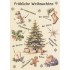 Sprachen der Welt - Deutsch - Fröhliche Weihnachten - Postkarte