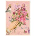 Blumenenstrauß - Tausendschön - Postkarte