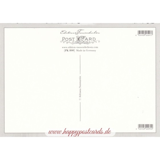 Waldtiere - Tausendschön - Postkarte
