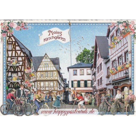 Mainz - Kirschgarten - Tausendschön - Postkarte