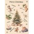 Sprachen der Welt - Englisch - Merry Christmas - Postkarte