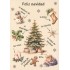 Sprachen der Welt - Spanisch- Feliz navidad - Postkarte