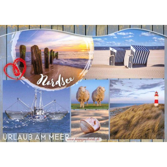 North Sea - Multi 342 - Viewcard