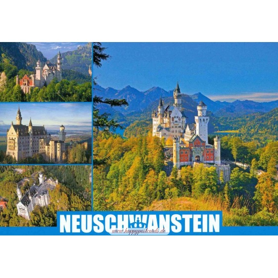 Royal Castle Neuschwanstein 119 - Viewcard