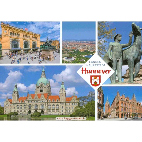 Hannover Multi 1698 - Postkarte