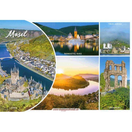 Mosel 140  - Ansichtskarte