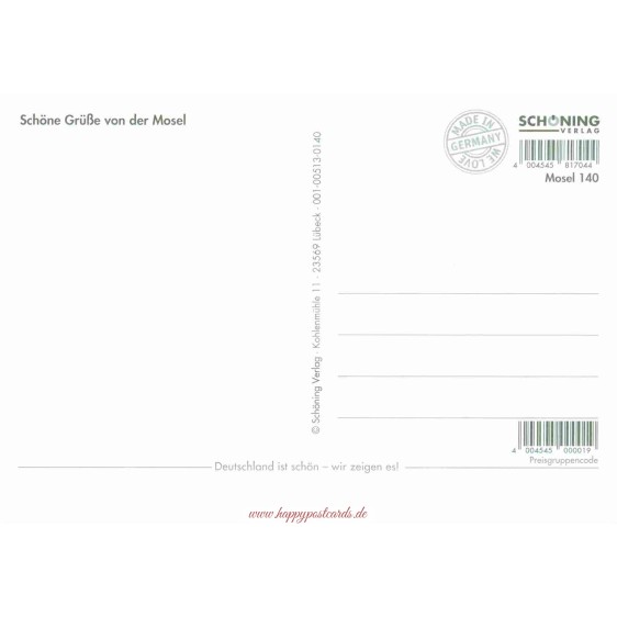 Mosel 140 - Viewcard