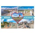 Büsum - Multi Heart 1054 - Viewcard