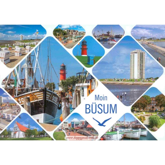 Büsum Multi Moin 1052 - Ansichtskarte