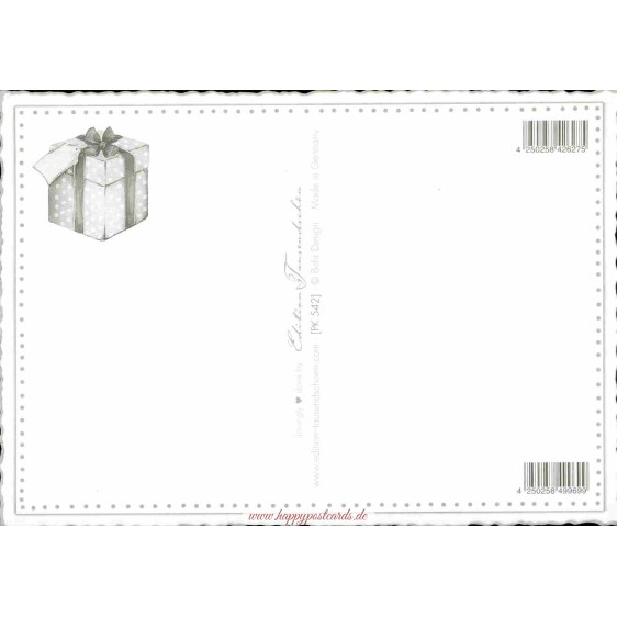 Happy Birthday - Gifts - Tausendschön - Postcard