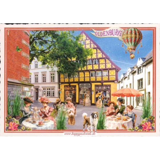 Oldenburg - Degodehaus - Tausendschön - Postkarte