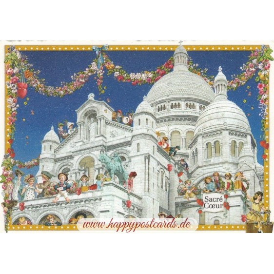 Paris Sacré Coeur - Tausendschön - Postkarte