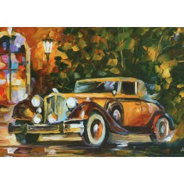 More about 1934 Packard - Afremov Postkarte