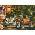 1934 Packard - Afremov Postcard