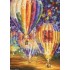 Balloon and emotions - Afremov Postkarte