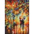 Under one umbrella - Afremov Postkarte