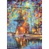 A mill near Amsterdam - Afremov Postcard