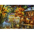 Old Moscow - Afremov Postkarte